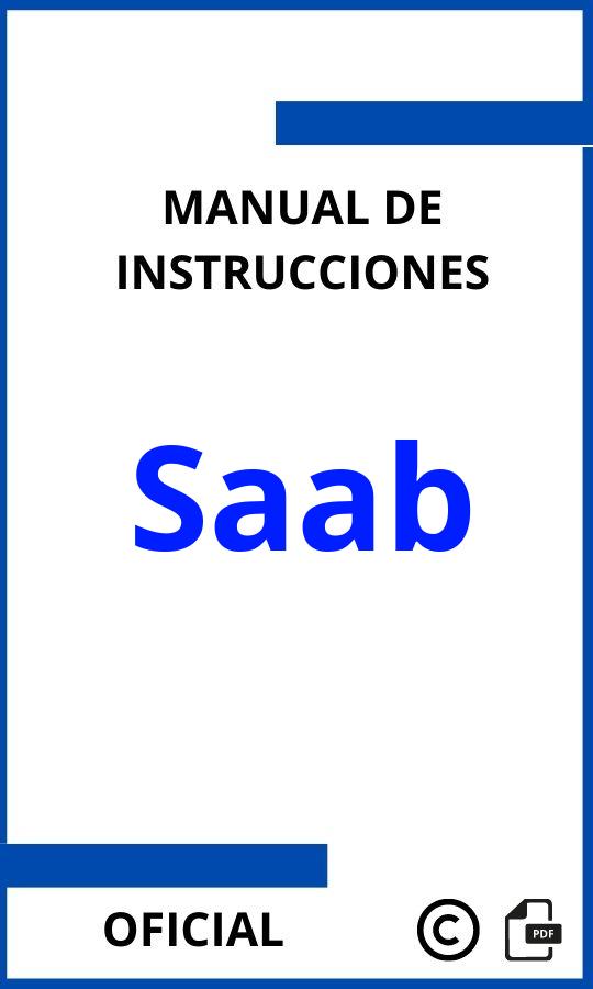 Manuales de Instrucciones Saab PDF