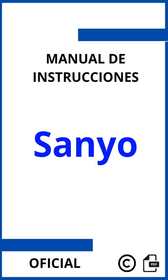 Manuales Sanyo PDF