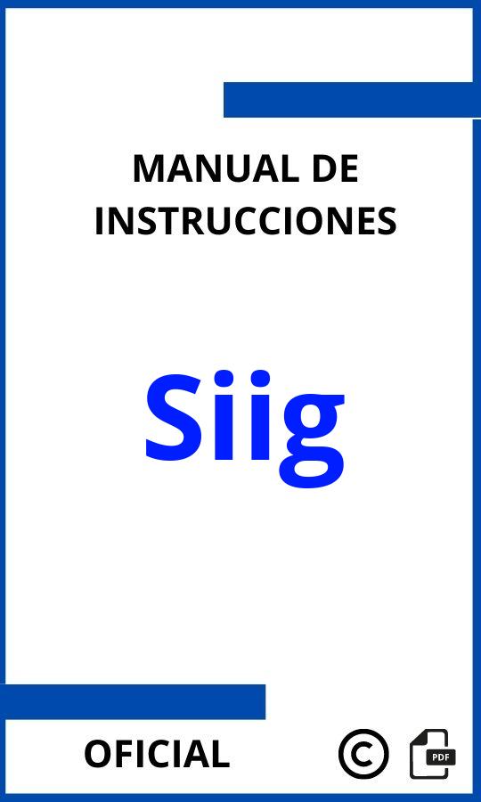 Manuales Siig PDF