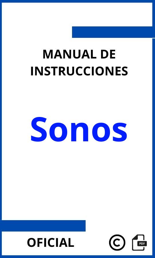 Sonos Instrucciones PDF