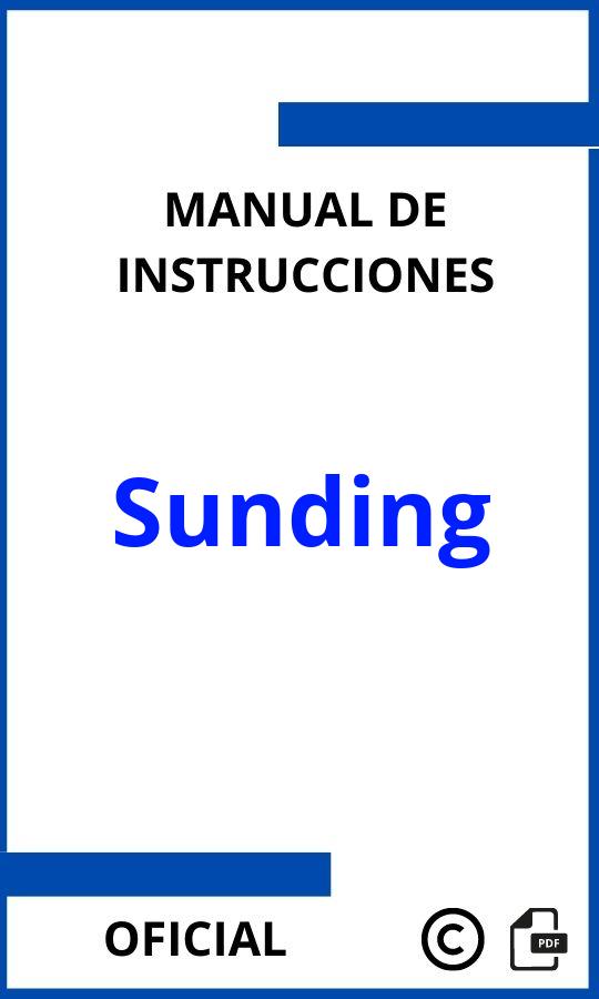 Sunding Instrucciones PDF