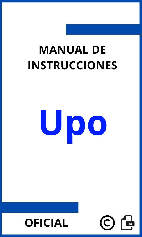 Manuales de Instrucciones Upo PDF