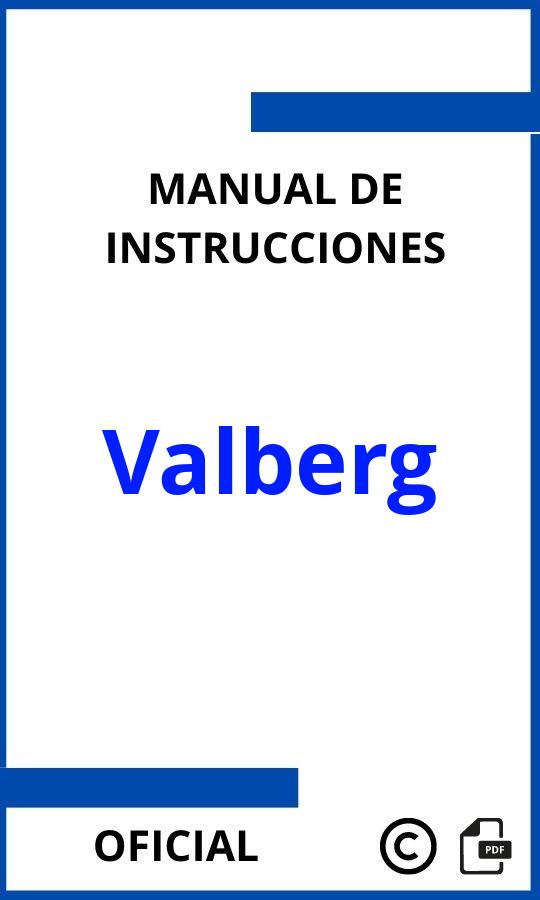 Valberg Instrucciones PDF