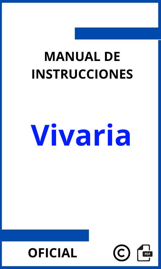 Vivaria Manuales de Instrucciones PDF