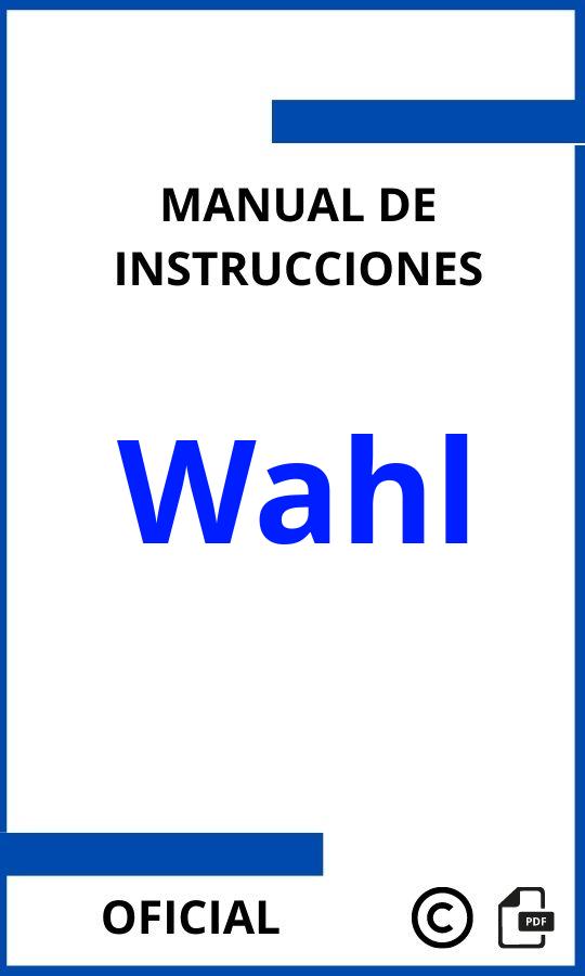 Wahl Instrucciones PDF