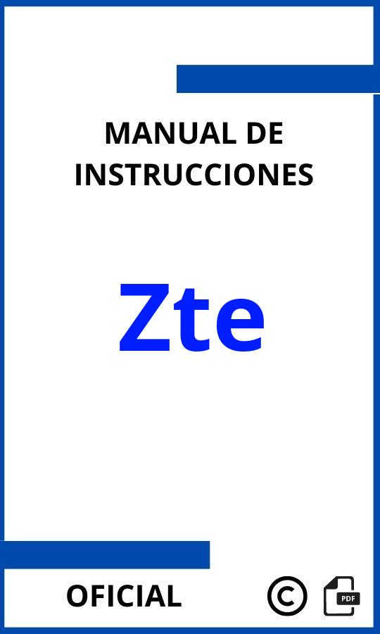 Zte Manuales de Instrucciones PDF